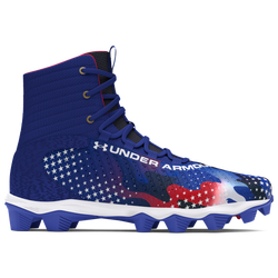 Boys' Grade School - Under Armour Highlight JR RM 2.0 USA - Royal/Royal/Metallic Gold