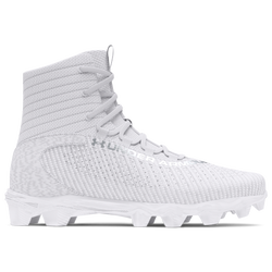 Boys' Grade School - Under Armour Highlight Fran RM JR 2.0 - White/Metallic Silver/Metallic Silver