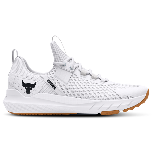 

Under Armour Mens Under Armour Project Rock BSR - Mens Running Shoes White/Distant Gray/Black Size 12.5
