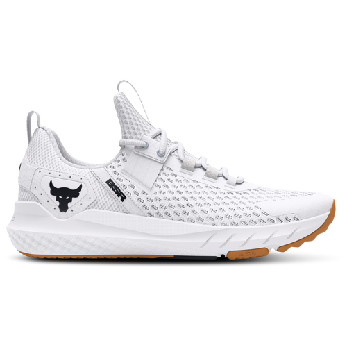 

Under Armour Mens Under Armour Project Rock BSR - Mens Running Shoes White/Distant Gray/Black Size 12.0