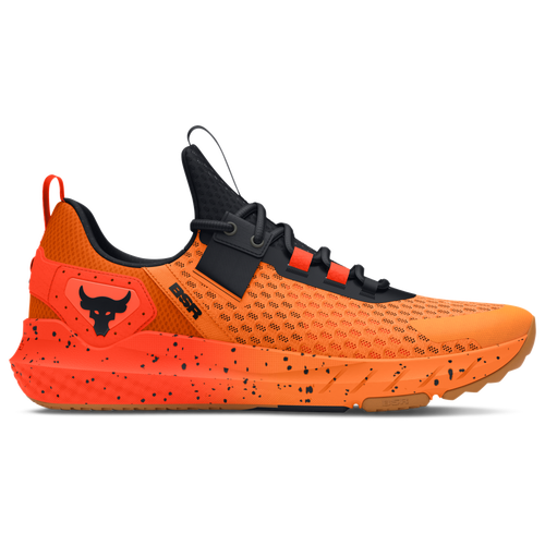 

Under Armour Mens Under Armour Project Rock BSR - Mens Running Shoes Black/Orange/Red Size 09.5