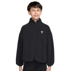 Boys' Grade School - Nike Kobe Winterized Top - Black/White/Anthracite
