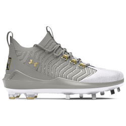 Men's - Under Armour Harper 9 Pro ST - Baseball Grey/Baseball Grey/Metallic Gold