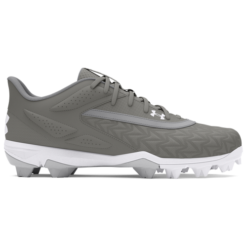 

Under Armour Mens Under Armour Leadoff Low RM 3.0 - Mens Baseball Shoes Baseball Grey/Baseball Grey/White Size 10.5