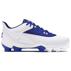 Boys' Grade School - Under Armour Leadoff Low RM JR 3.0 - Royal/Royal/White