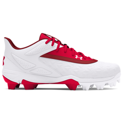 Boys' Grade School - Under Armour Leadoff Low RM JR 3.0 - Red/White/Red