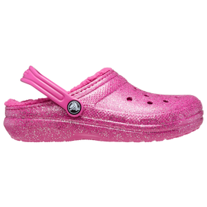 Pink sparkle outlet crocs