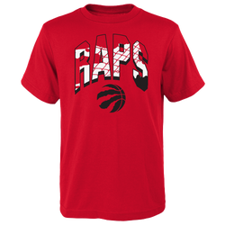 Boys' Grade School - Outerstuff Raptors Street Legends T-Shirt  - Black/Red