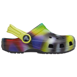 Boys' Toddler - Crocs Classic Solarized Clog - Black/Multi