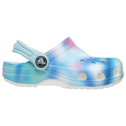 

Boys Crocs Crocs Classic Solarized Clogs - Boys' Toddler Shoe White/Multi Size 06.0