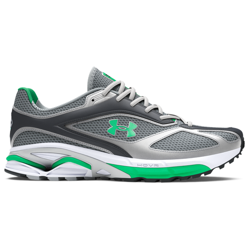 

Under Armour Mens Under Armour HOVR Apparition - Mens Shoes Silver/Green/Grey Size 10.0