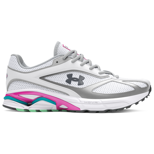 Under Armour Mens  Hovr Apparition In White/metallic Silver/castlerock