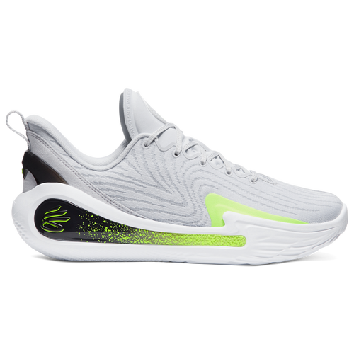 

Under Armour Mens Under Armour Curry 12 - Mens Basketball Shoes Grey/Black/Volt Size 10.5