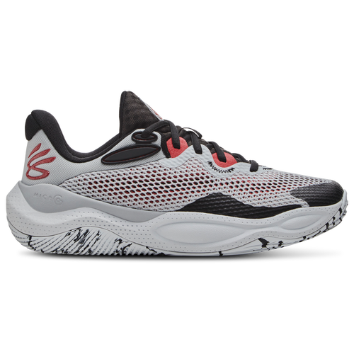 

Under Armour Mens Steph Curry Under Armour Curry Splash 24 - Mens Basketball Shoes Red/Black/Grey Size 11.5