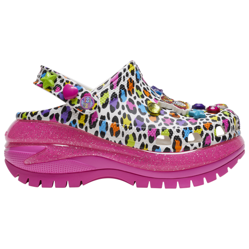 

Crocs Womens Crocs Classic Mega Crush Lisa Frank Clogs - Womens Shoes Black/Pink Size 7.0