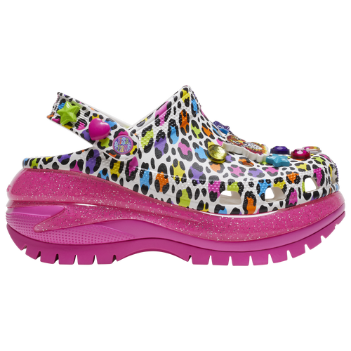 

Crocs Womens Crocs Classic Mega Crush Lisa Frank Clogs - Womens Shoes Black/Pink Size 6.0