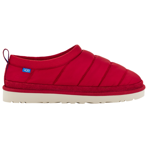 Shop Ugg Mens  Tasman Puff In Red/beige