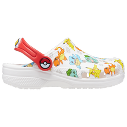 Boys' Infant - Crocs Pokemon Unlined Clogs - White/Multi