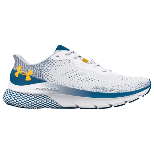 

Under Armour Boys Under Armour HOVR Turbulence 2 - Boys' Grade School Running Shoes White/Blue/Gold Size 4.5