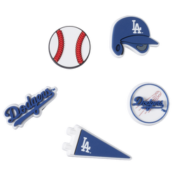 Adult - Crocs Los Angeles Dodgers Jibbitz (5-Pack) - Multi