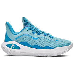 Boys' Grade School - Under Armour Curry 11 MG - White/Blue