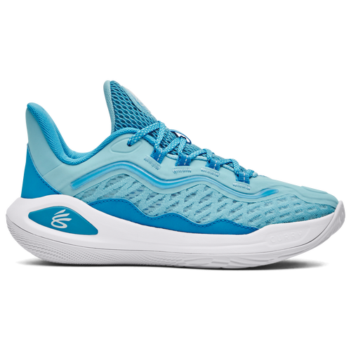 Shop Under Armour Boys  Curry 11 Mg In White/blue
