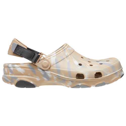 

Crocs Mens Crocs Classic All Terrain Clogs - Mens Shoes Tan/Grey Size 10.0