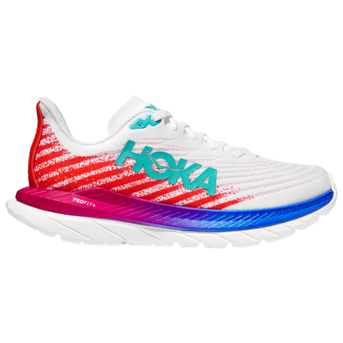 

HOKA Womens HOKA Mach 5 - Womens Running Shoes White/Flame Size 08.5