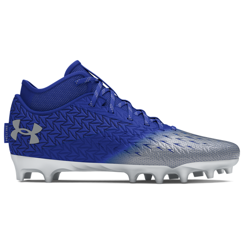 

Under Armour Mens Under Armour Spotlight Clone 4.0 MC - Mens Football Shoes Team Royal/Metallic Silver/Metallic Silver Size 09.0