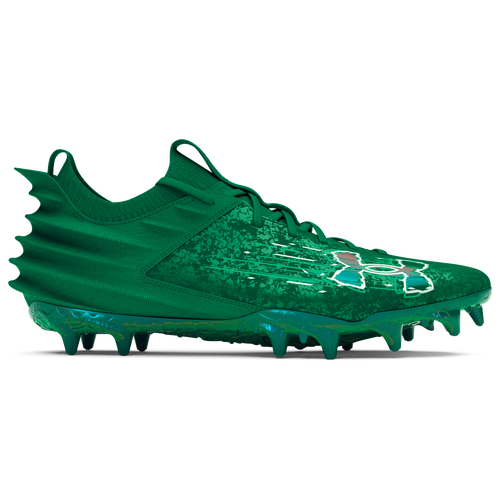 

Under Armour Mens Under Armour Blur Smoke 2.0 MC - Mens Football Shoes Classic Green/Vapor Green/Classic Green Size 8.0
