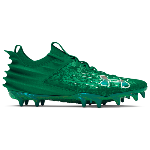 

Under Armour Mens Under Armour Blur Smoke 2.0 MC - Mens Football Shoes Classic Green/Vapor Green/Classic Green Size 13.0