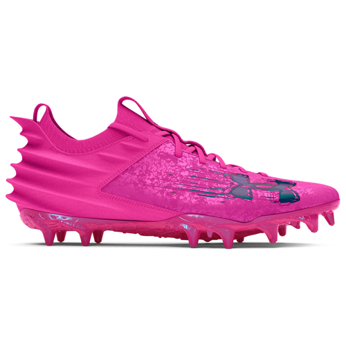 

Under Armour Mens Under Armour Blur Smoke 2.0 MC - Mens Football Shoes Black/Astro Pink/Rebel Pink Size 16.0