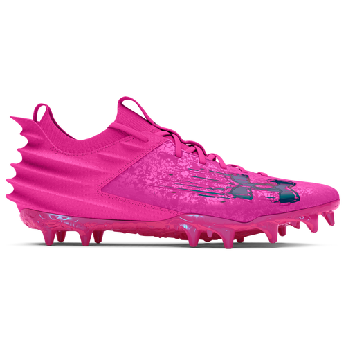 

Under Armour Mens Under Armour Blur Smoke 2.0 MC - Mens Football Shoes Black/Astro Pink/Rebel Pink Size 08.0