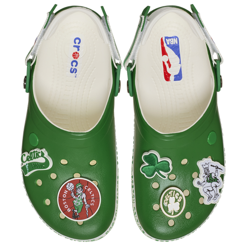 MENS - Crocs NBA Crocband Clogs - Green/White