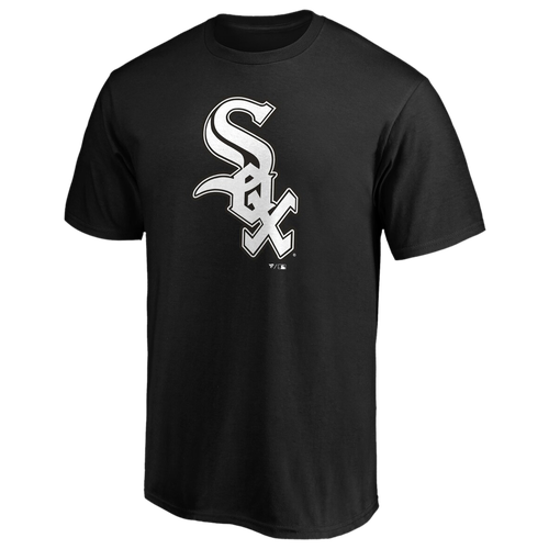 

Fanatics Mens Chicago White Sox Fanatics White Sox Official Logo T-Shirt - Mens Black Size S