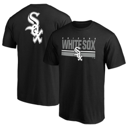 Men's - Fanatics White Sox Logo End Game T-Shirt - Black