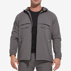 Men's - Eastbay Windtech Jacket - Gray