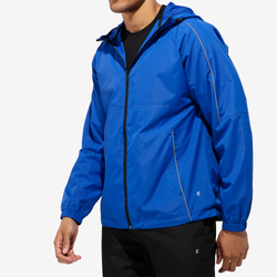 Men's - Eastbay Racer Wind Jacket - Royal Blue