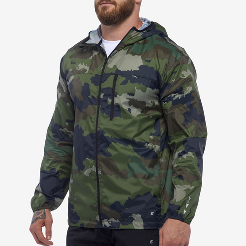 

Eastbay Mens Eastbay Shasta Packable Running Jacket - Mens Camo Print Size L