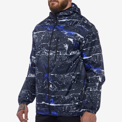 Men's - Eastbay Shasta Packable Running Jacket - Black Marble
