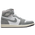 Jordan Retro 1 High OG - Men's Grey/White/Red