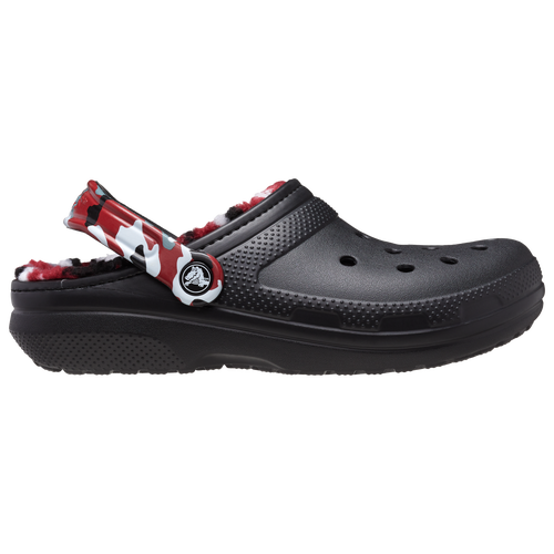 

Crocs Mens Crocs Classic Lined Clogs - Mens Shoes Red/Black Size 11.0