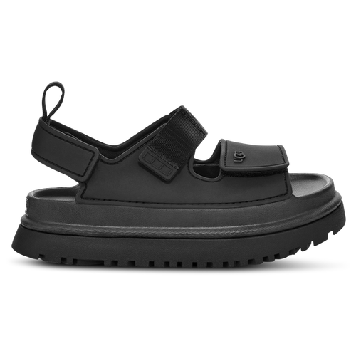 

UGG Girls UGG Golden Glow Sandals - Girls' Grade School Shoes Black/Black Size 4.0