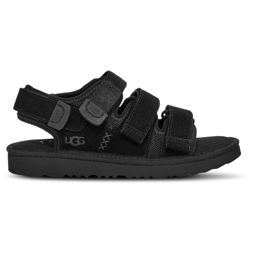 Shop Ugg Girls  Goldencoast Multistrap In Black