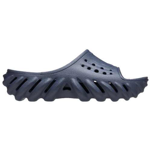 Crocs Echo Slide Sandals In Grey/black
