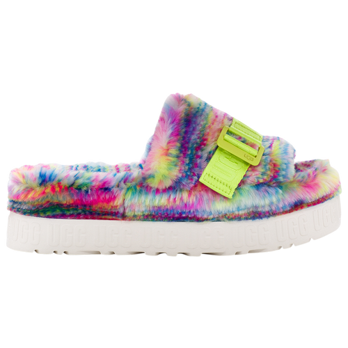 

UGG Womens UGG Fluffita Pixelate - Womens Shoes White/Multi Size 07.0