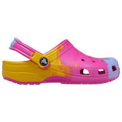 Women's - Crocs Classic Marbled Clogs - Juice/Multi