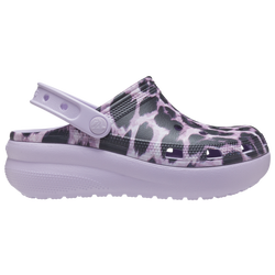 Girls' Preschool - Crocs Cutie Clogs Leopard - Black/Purple