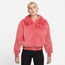 Nike Faux Fur Jacket - Women's Pink