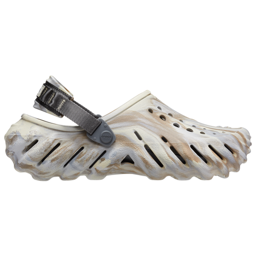 

Crocs Mens Crocs Echo Clogs Marble - Mens Shoes Multi/Tan Size 13.0
